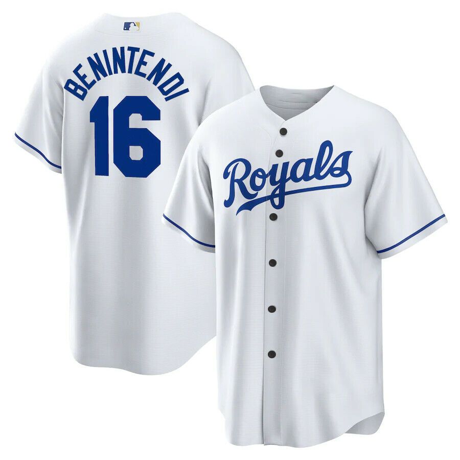 Andrew Benintendi 16 Kansas City Royals All Over Print Baseball Jersey For Fans