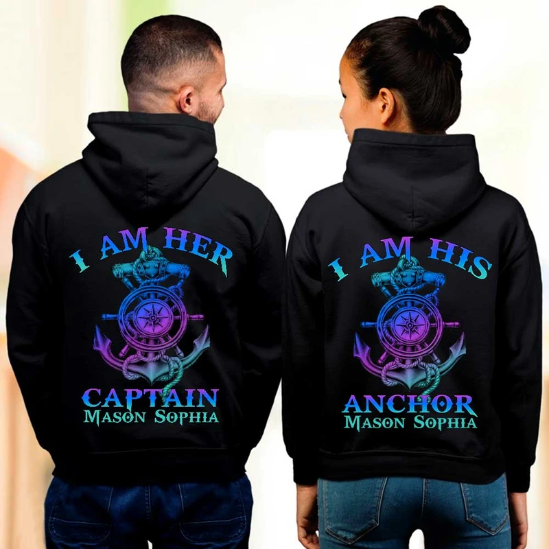 I Am Her Favorite Asshole I Am His Favorite Bitch Hoodie, Skull Lip Couple Hoodie, Couple Hoodie, Husband Wife Hoodie, Unisex Sweater, Sweatshirt