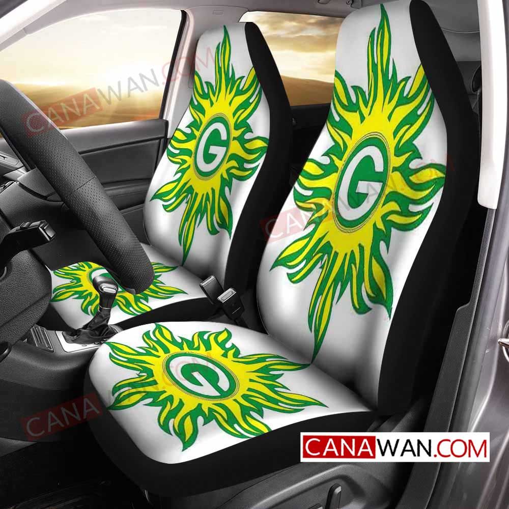 Green Bay Packers Style209 3D Customized Personalized Car Seat Cover