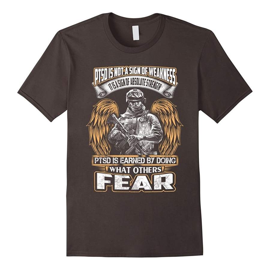 Cheap Summer T-Shirtptsd Is Not A Sign Of Short Sleeved Tshirt