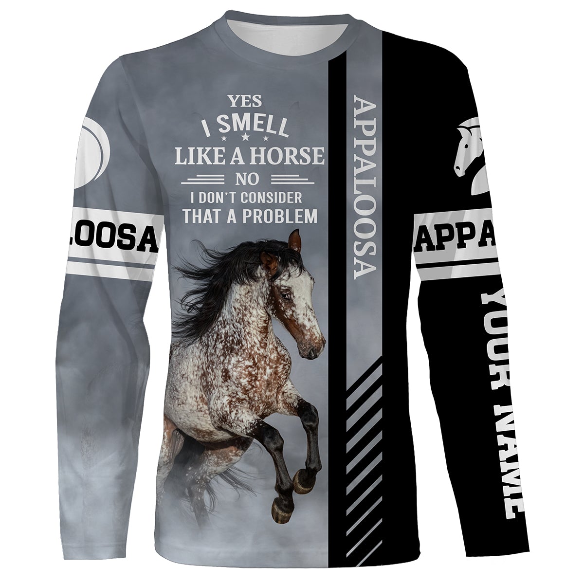 Appaloosa Horse I Smell Like A Horse I Don’T Consider That A Problem Custom 3D All Over Printed Shirts, Gifts For Horse Lovers Nqs2809