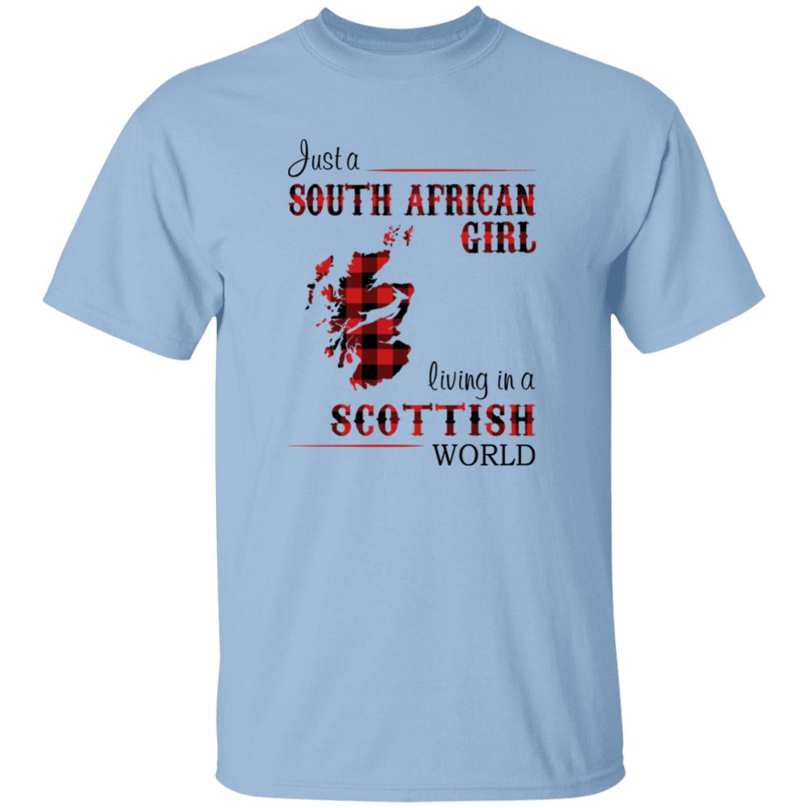 South African Girl Living In Scottish World T-Shirt