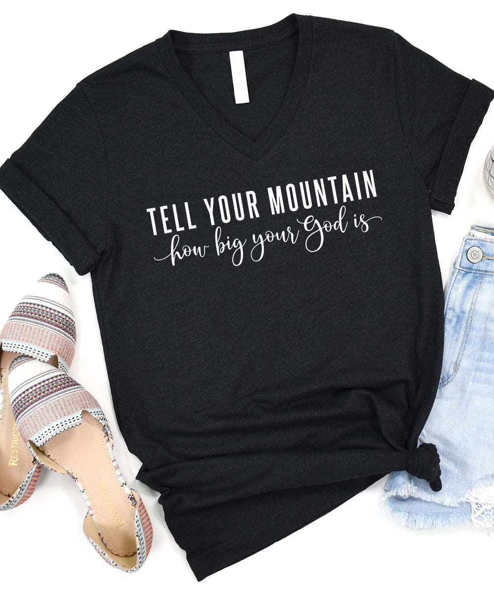 Tell Your Mountain V-Neck