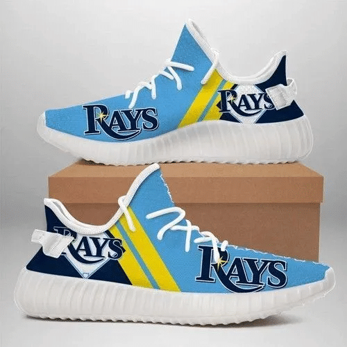 Tampa Bay Rays Shoes Big Logo Yeezy Sneakers For Sale