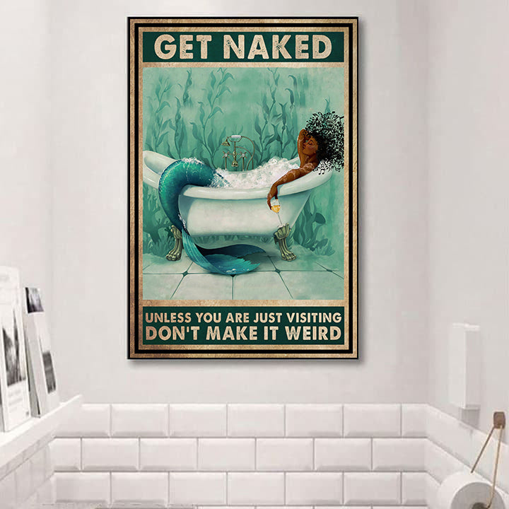 Black Queen Gets Naked Posters Gift Idea Birthday