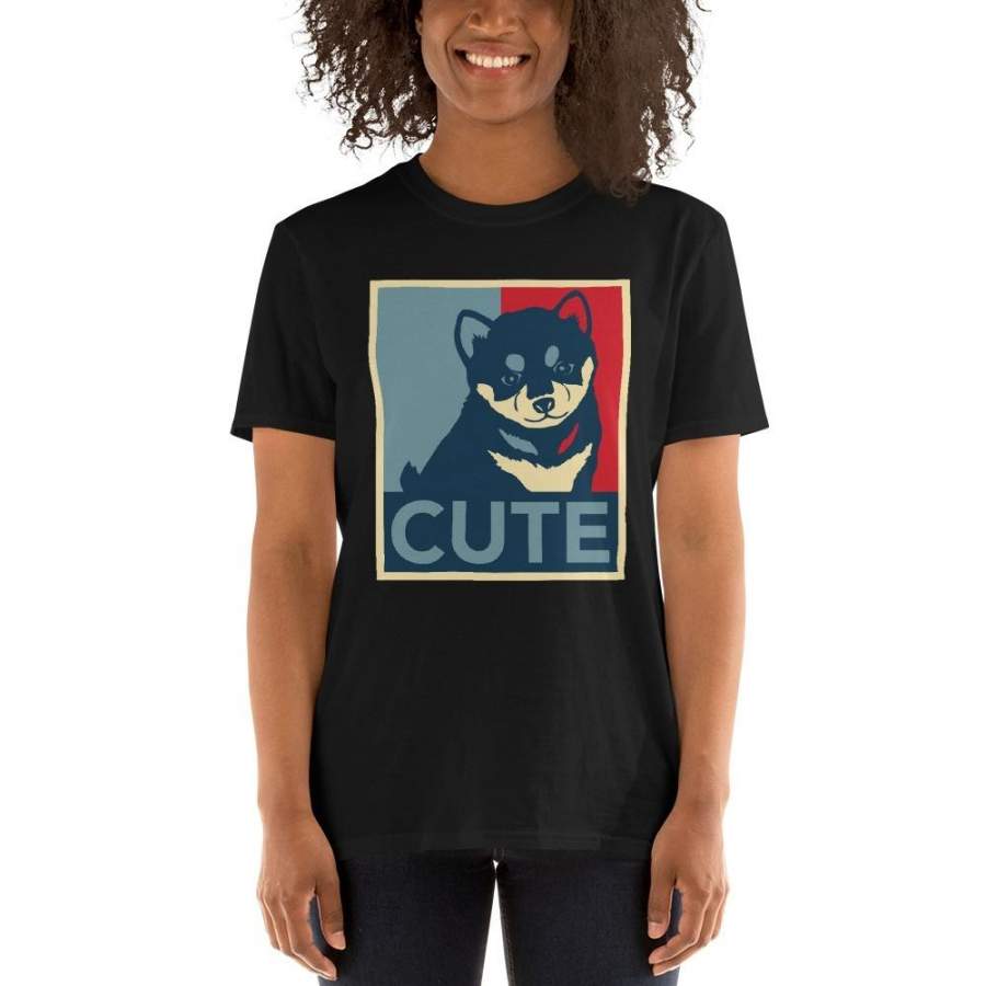 Cute Akita Shiba Inu T-Shirt Akita Gift Tee for Dog Lovers