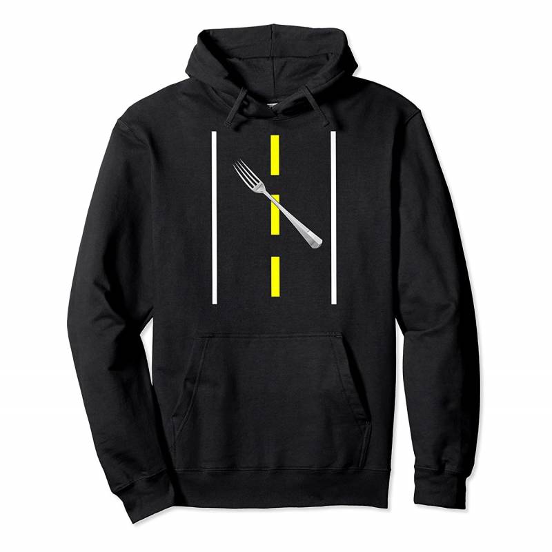 A Fork in the Road Funny Pun Halloween Costume Pullover Hoodie, T-Shirt, Sweatshirt