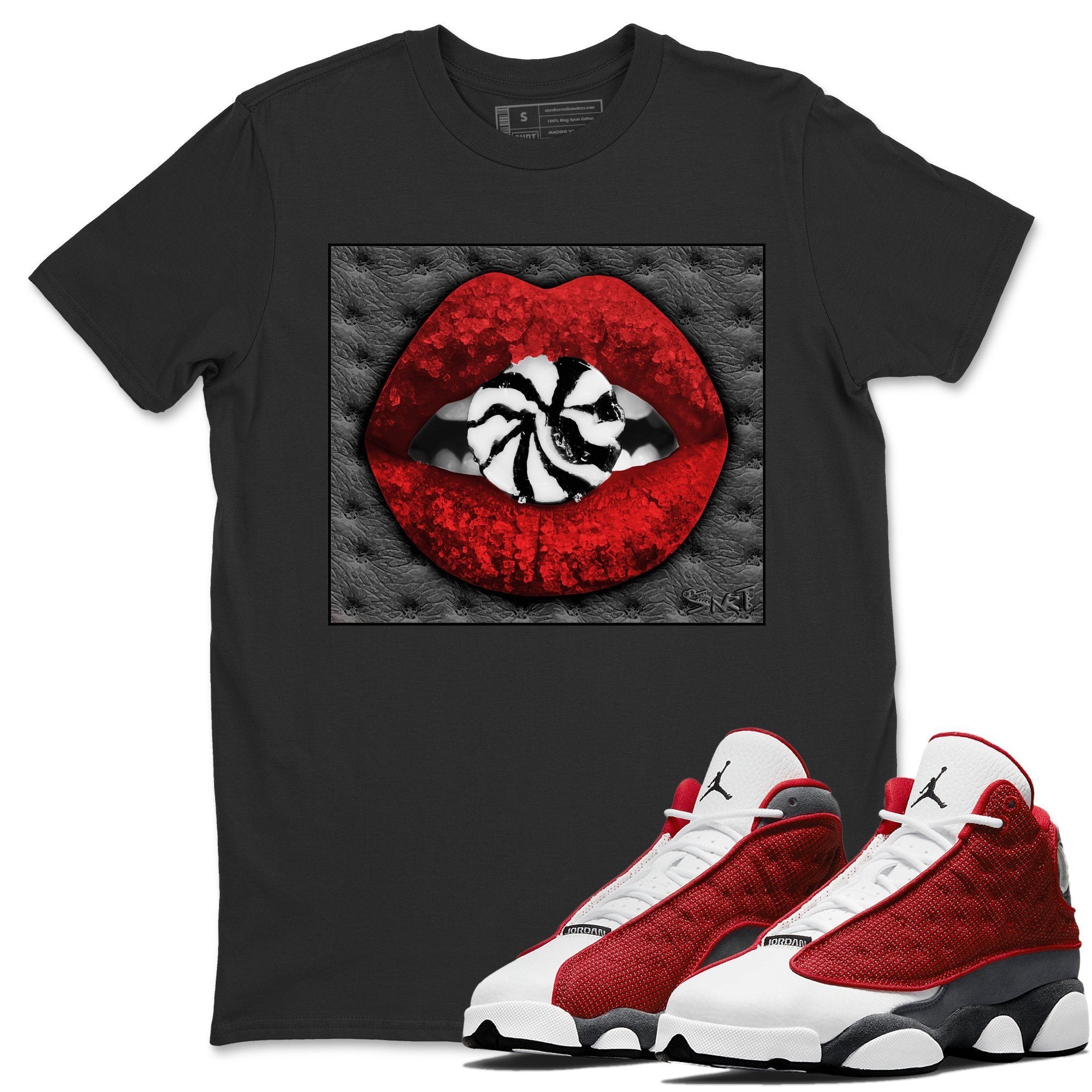 Lips Candy T-Shirt – Air Jordan 13 Red Flint