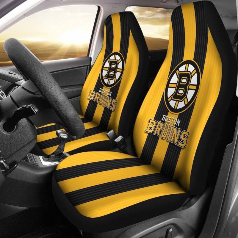 Boston Bruins NTA Car Seat Cover (Set of 2) Ver 1