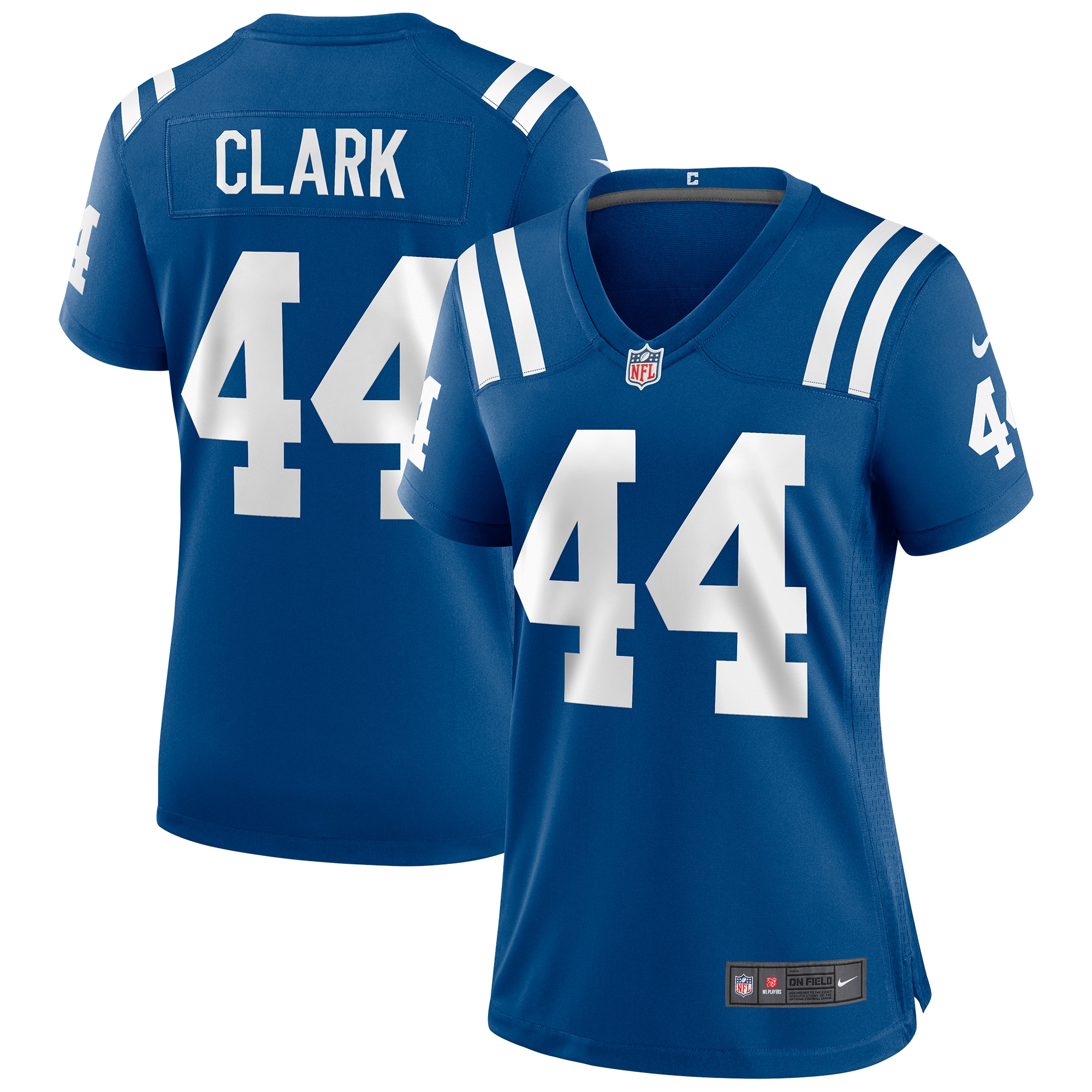 Women’s Indianapolis Colts Dallas Clark Royal Game Retired Player Jersey