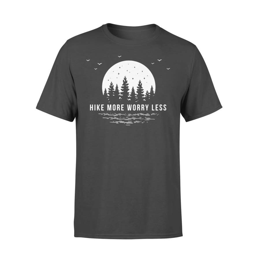 Hike More Worry Less Moon Shirt