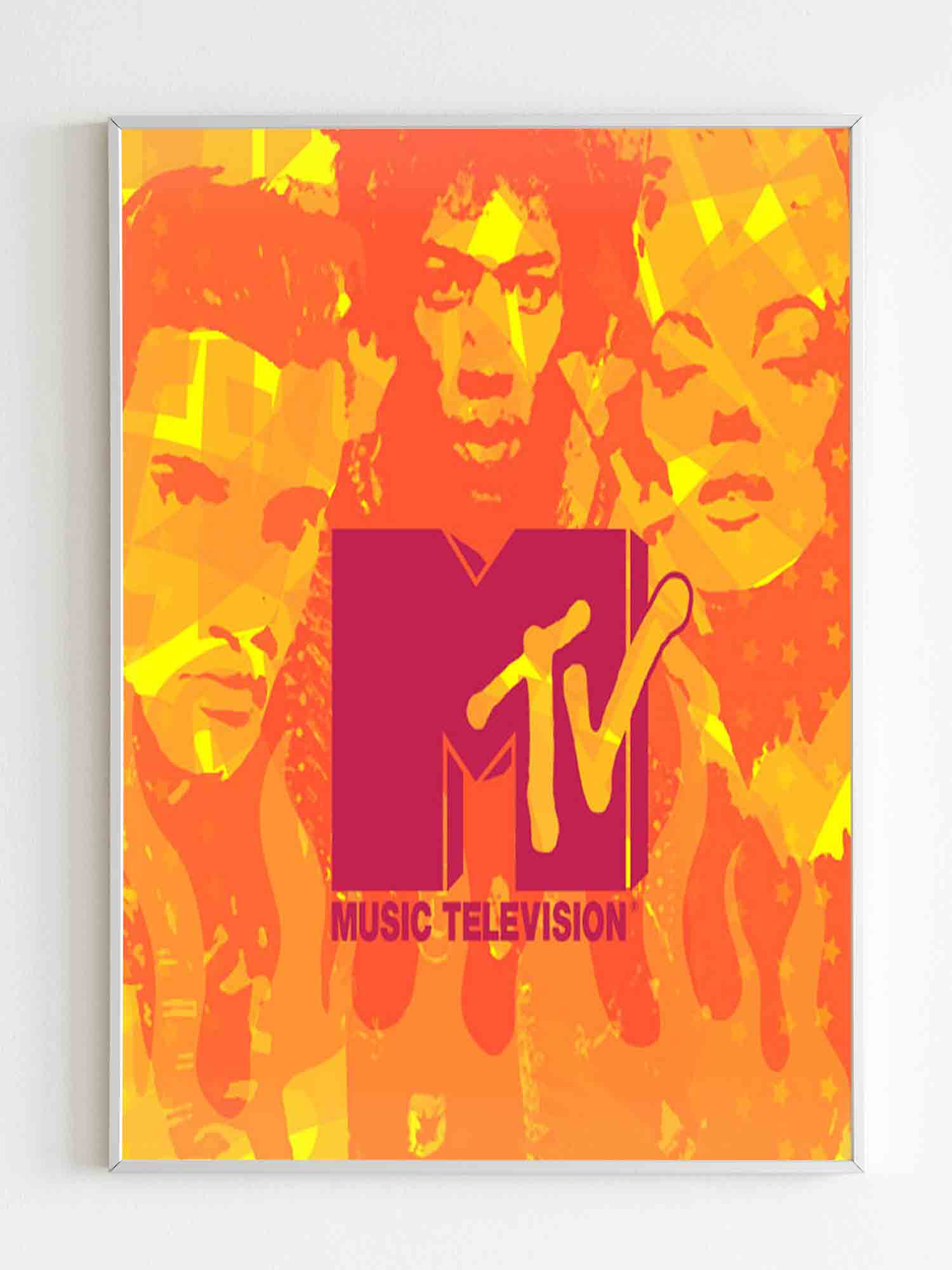 Mtv Music Television Poster - Poster Art Design