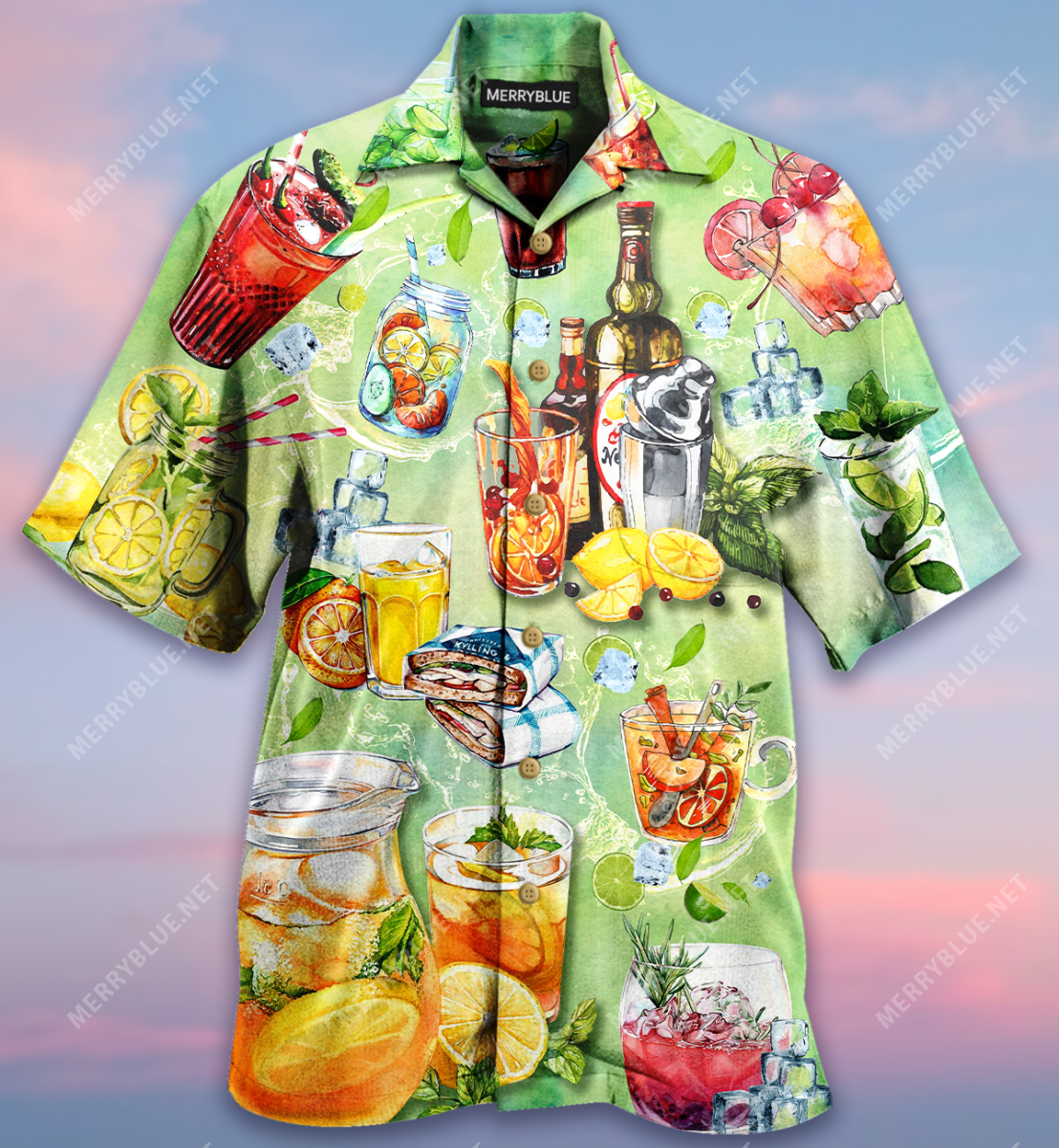 Always Time For A Cocktail Unisex Hawaii Shirt Ha76271