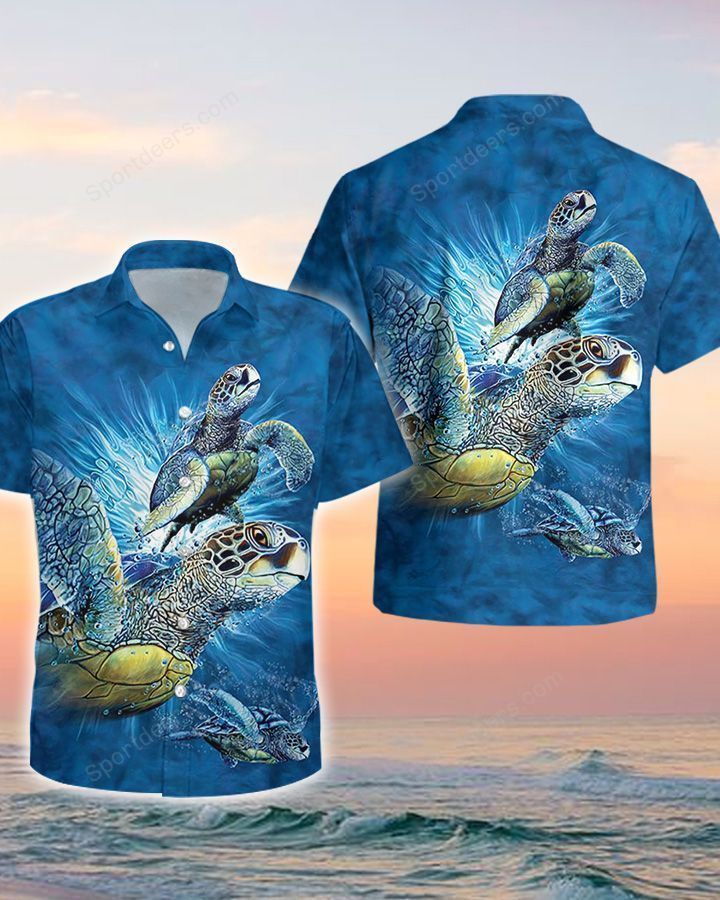 Sea Turtle Hawaii Summer Hawaii Shirts For Aloha Beach Shirt Ha68362