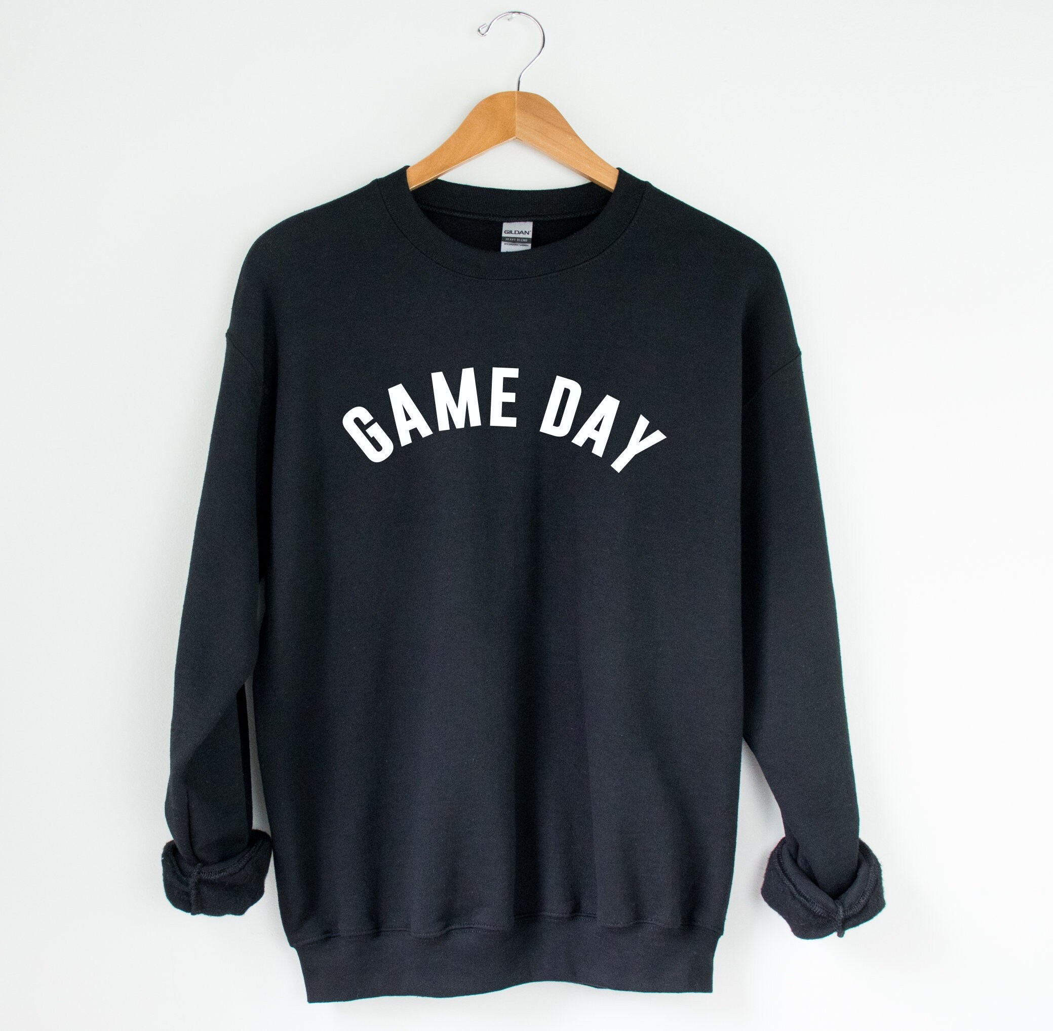 Game Day Sweatshirt, Soccer Sweatshirt, Football Sweatshirt, Baseball Sweatshirt, Fall, Unisex Sweatshirt, Gift for Her, Ink and Quotes