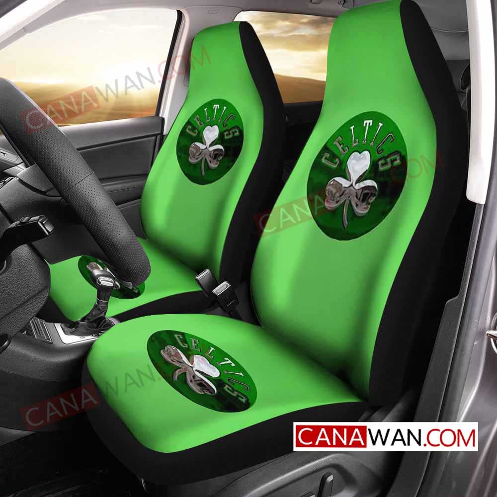 Boston Celtics Style012 3D Customized Personalized Car Seat Cover