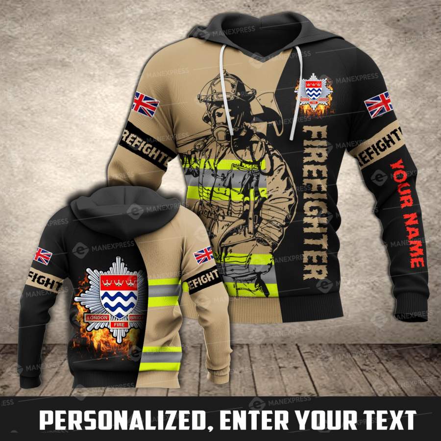 VH CUSTOMIZE  UK UNITED KINGDOM ENGLAND FIREFIGHTER 2004 – 3D ALL OVER PRINT