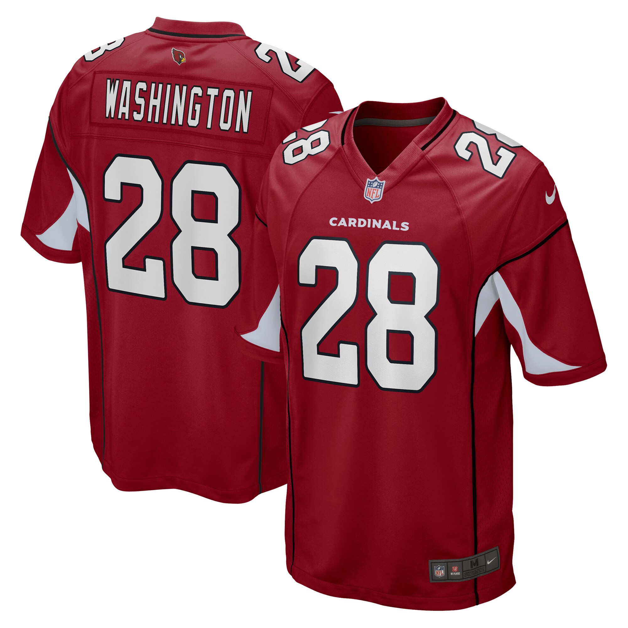 Charles Washington Arizona Cardinals Game Jersey – Cardinal NFL