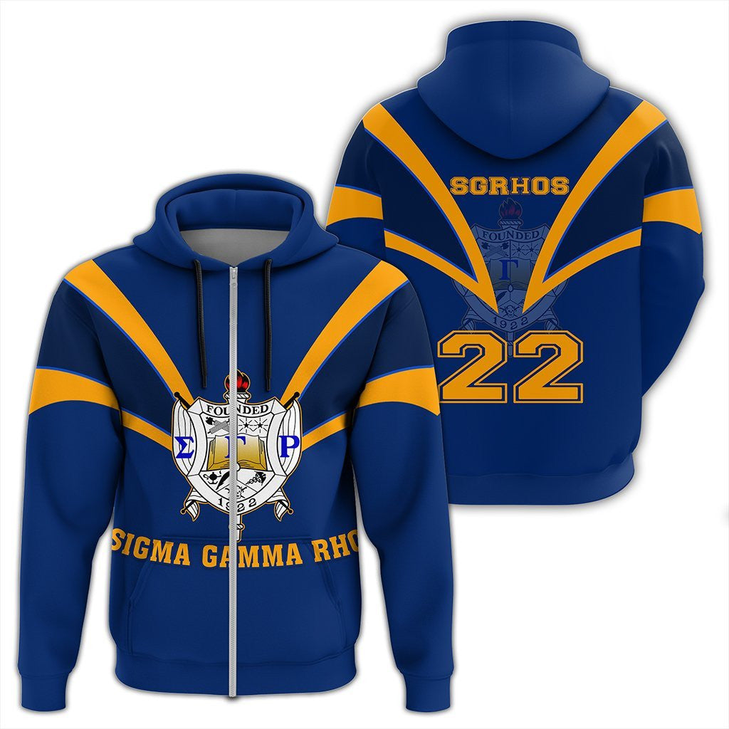 Sorority Hoodie – Sigma Gamma Rho Zip Hoodie Tusk Style