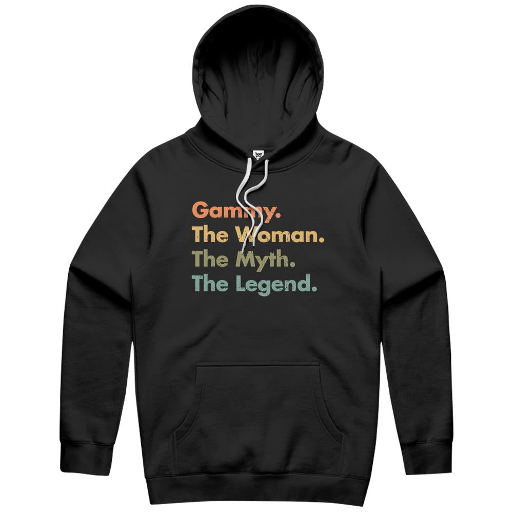 Gammy The Woman The Myth The Legend Grandmother Appreciation Hoodie