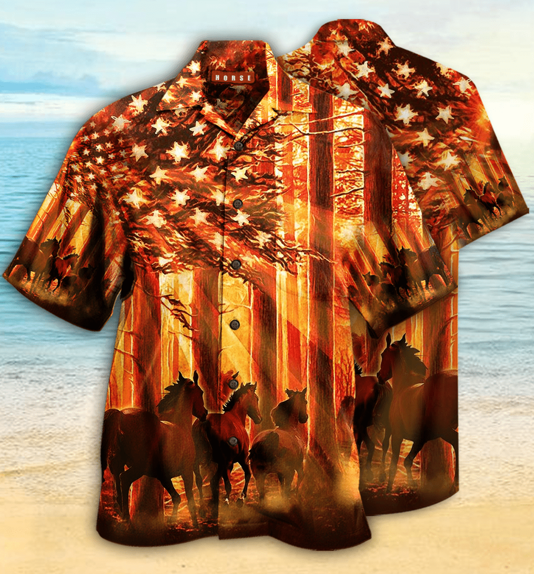 Horse Hawaii Shirt Unisex Adult Ha28090