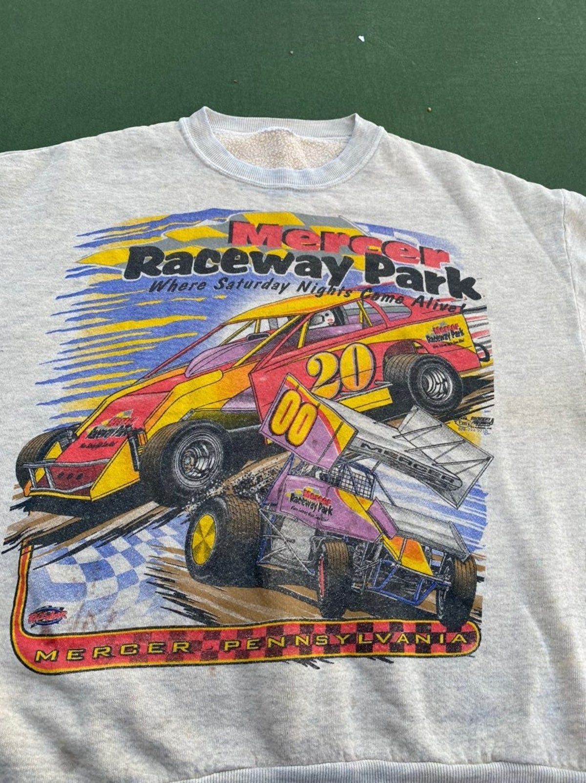 Vintage Mercer Raceway Crew Neck Shirt