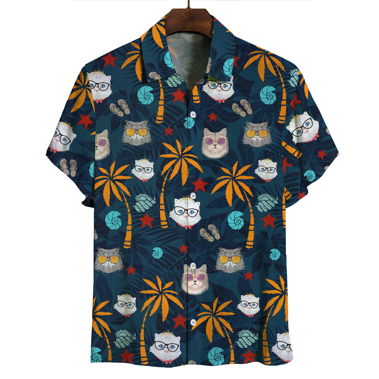 Aloha Hawaii Persian Cat Shirt Ha3958