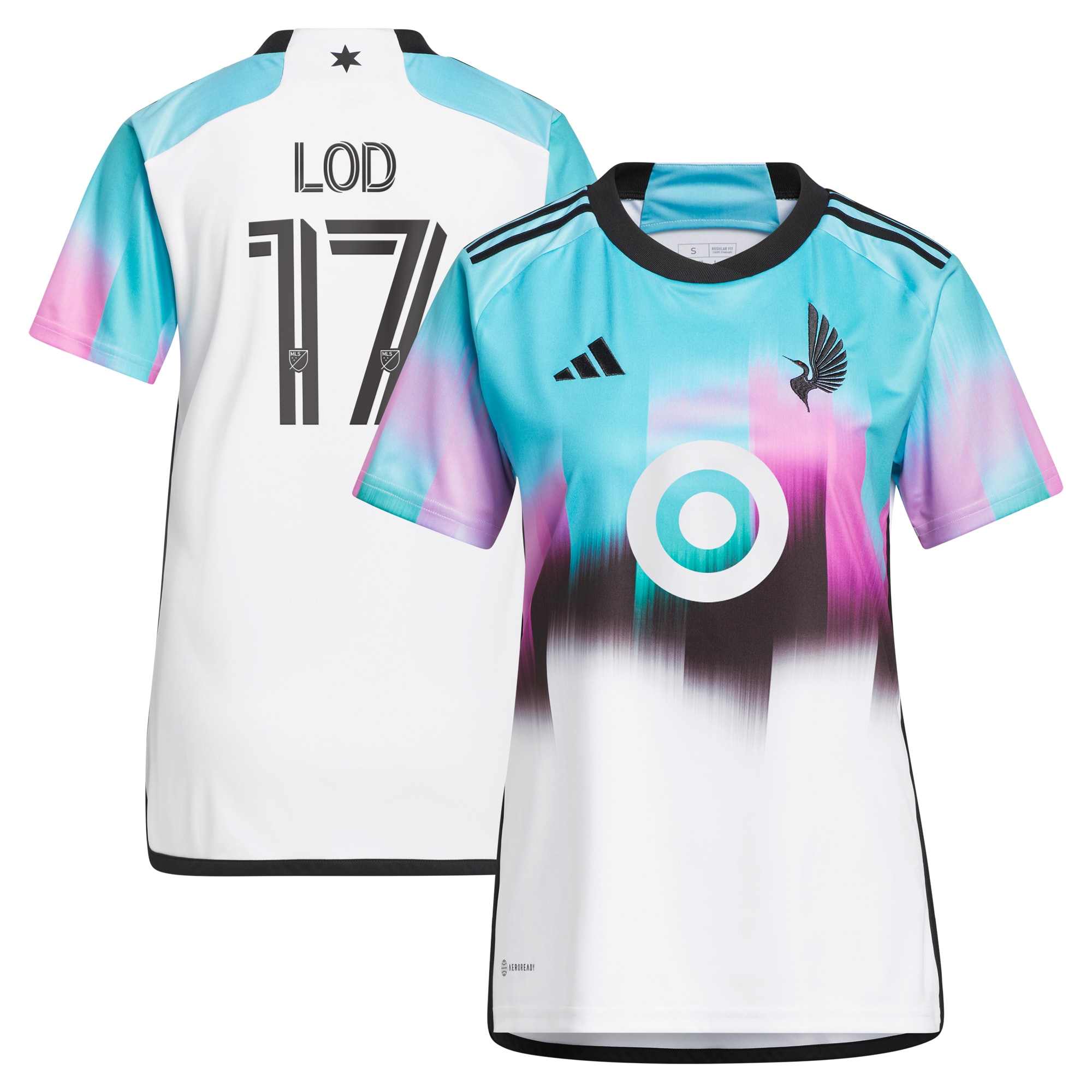 Robin Lod Minnesota United FC Women's 2023 The Northern Lights Kit Replica Jersey – White