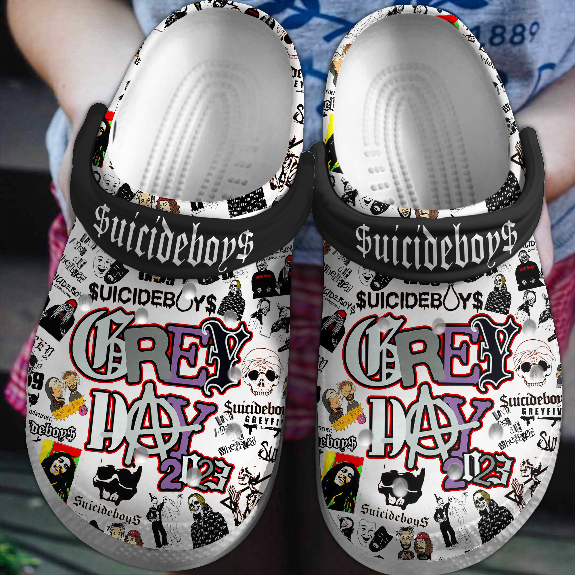 $Uicideboy$ Crocss Clogs For Men Women And Kid Lwivoatf