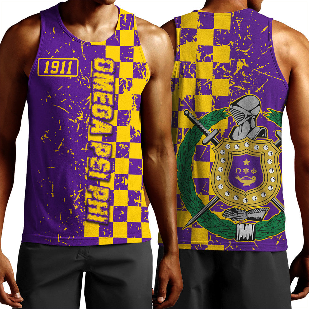 Fraternity Tank Top – Omega Psi Phi Caro Style Tank Top