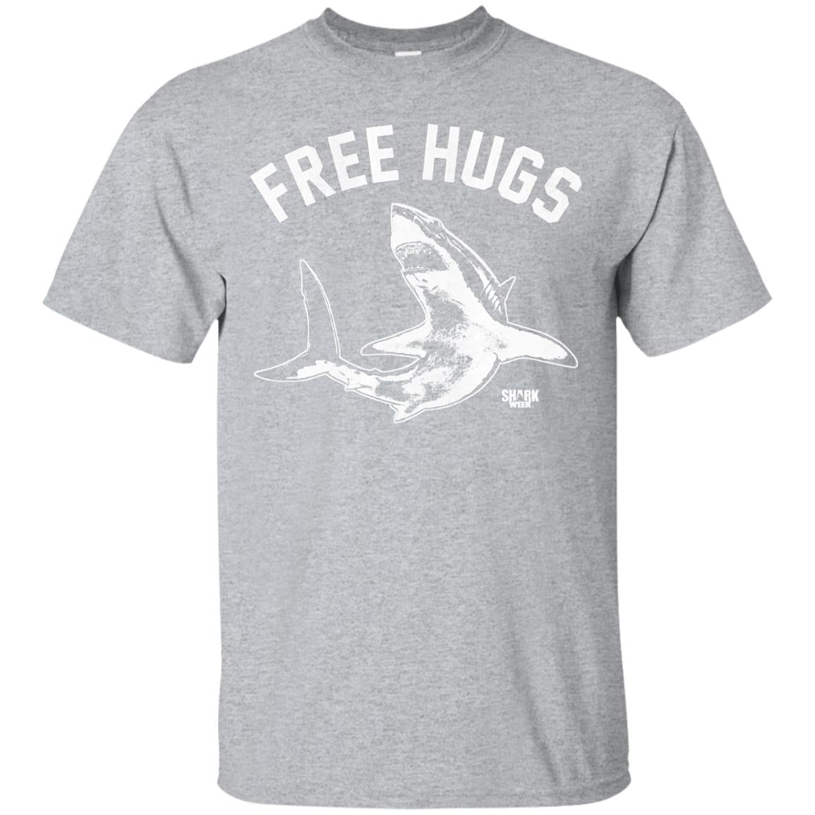 Shark Week Great Whites Give Free Hugs Tonal Graphic T-Shirt