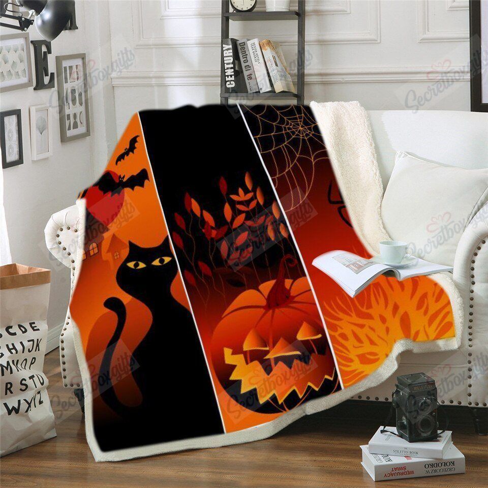 Happy Halloween Gs-Cl-Kc2506 Fleece Blanket