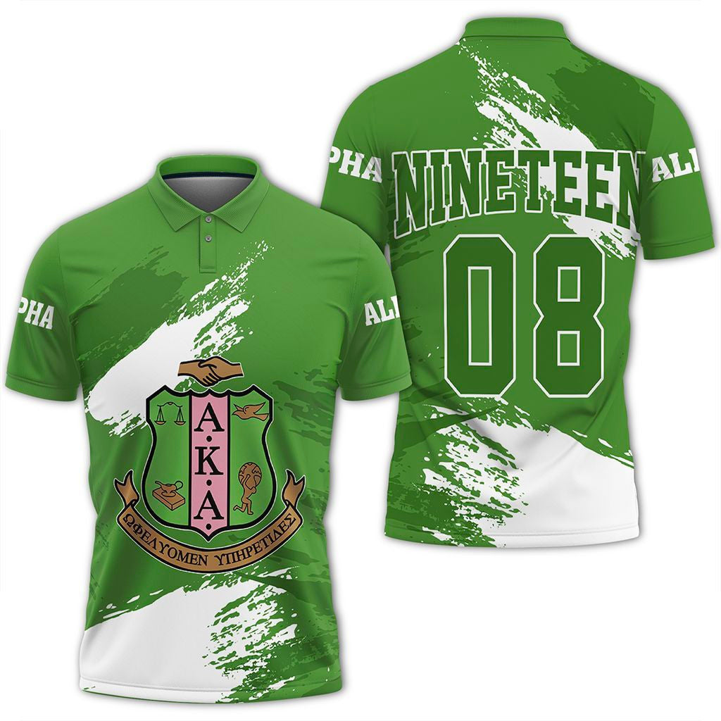 Alpha Kappa Alpha Nineteen Polo Shirt