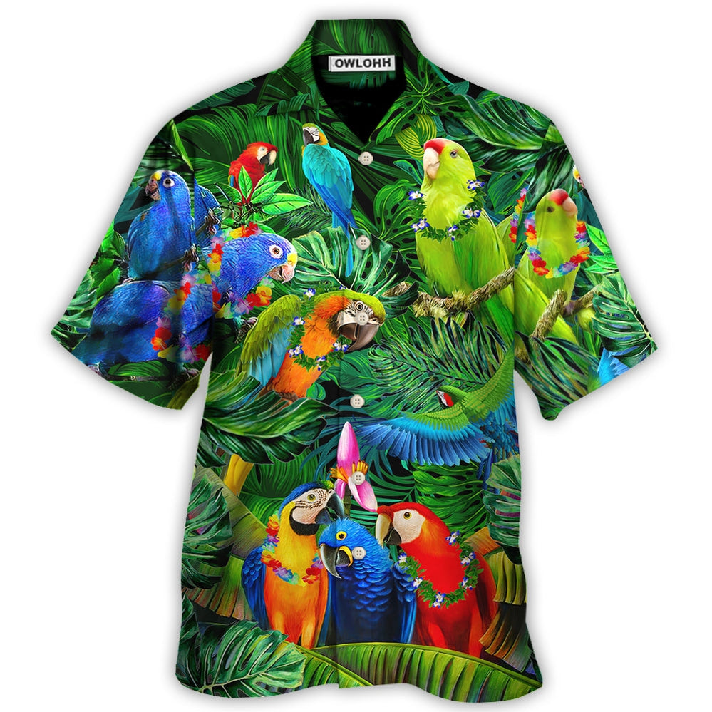 Parrot Couple Love Happiness Hawaii Shirt Ha61330