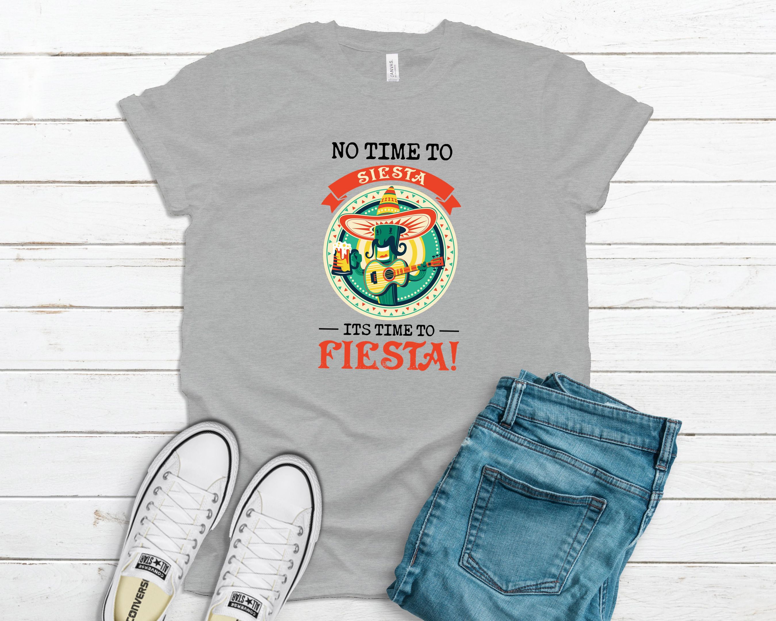 No Time To Siesta Shirt, Latinx Heritage Shirt, Hispanic Heritage