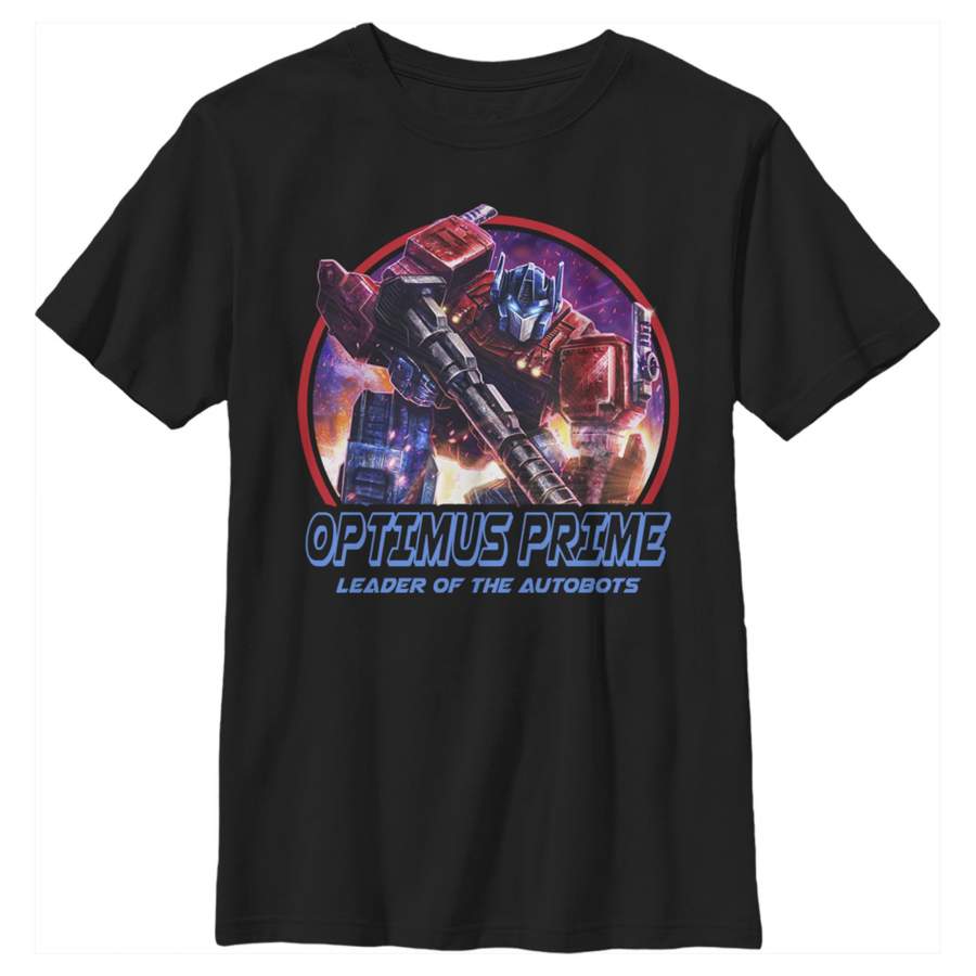 Transformers Boy’s Optimus Prime Autobots Leader  T-Shirt