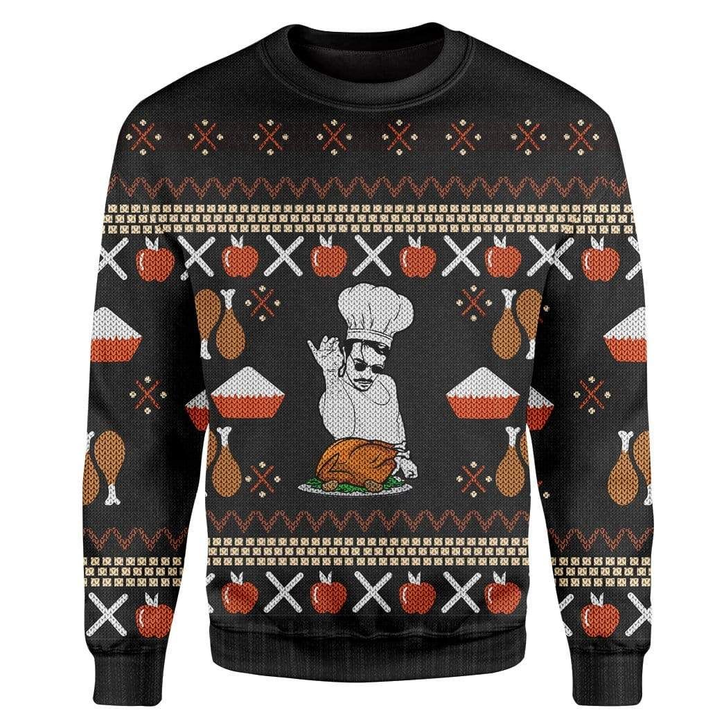 Custom Ugly Christmas Chef Sweater Jumper