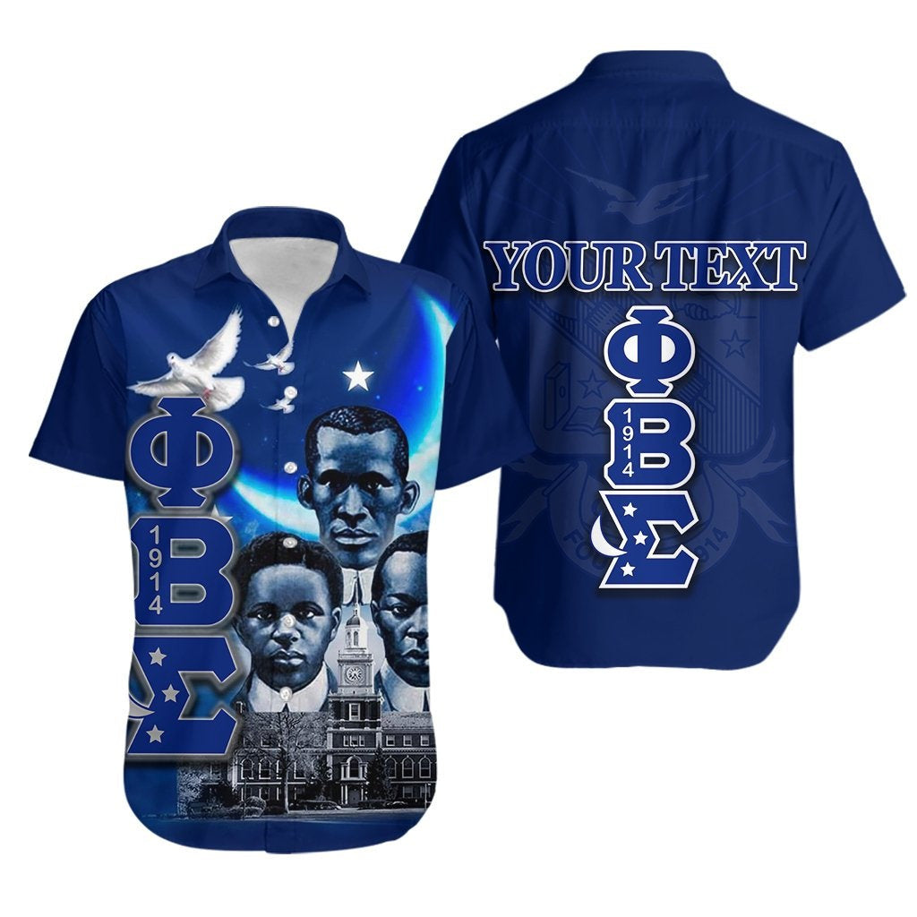 Fraternity Shirt – Personalized Phi Beta Sigma Short Sleeve Shirt Founded 1914