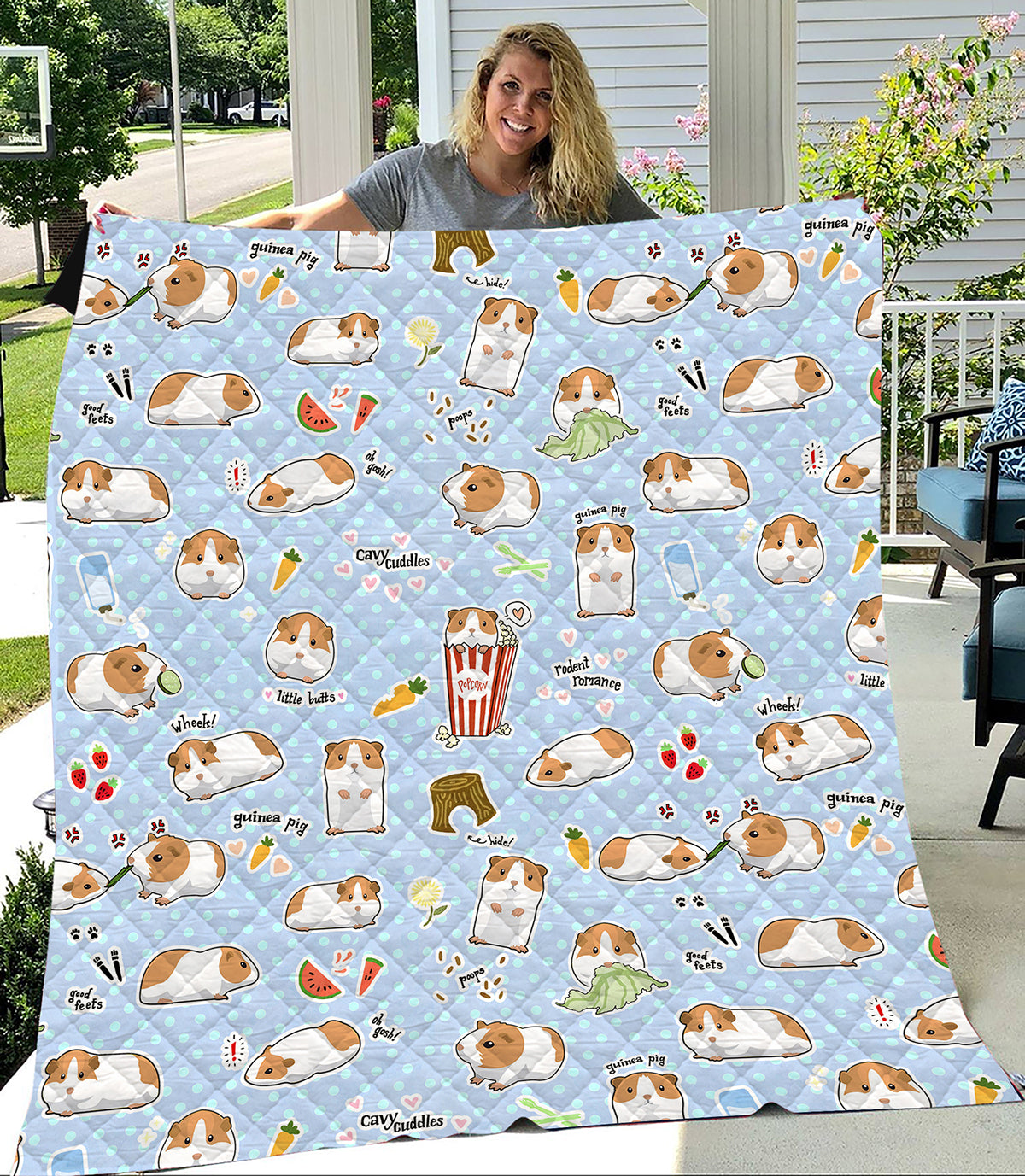 Guinea Pig Gpq001 Quilt – Blanket