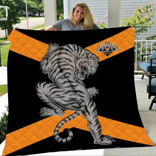 Wests Tigers 2 Quilt Blanket A95