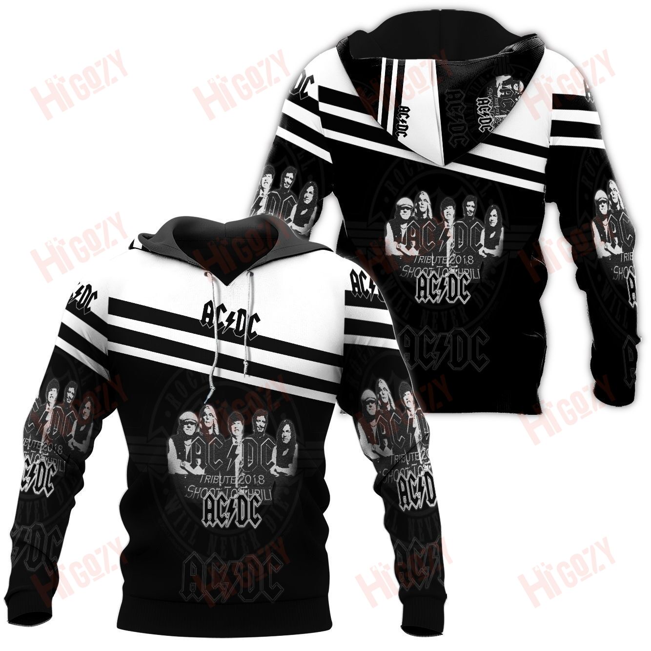 Ac/Dc Hoodie 3D – V036