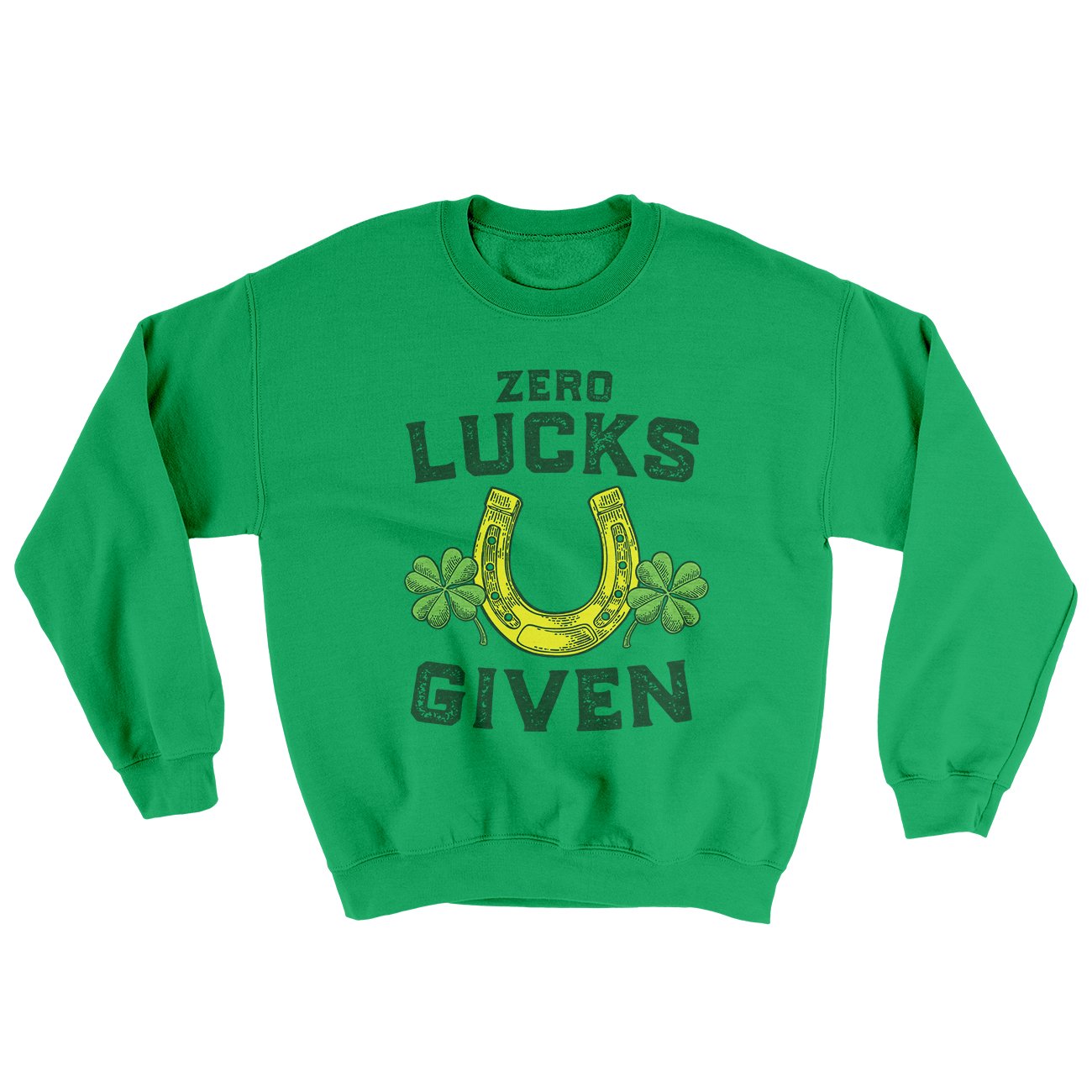 Zero Lucks Given Ugly Sweater