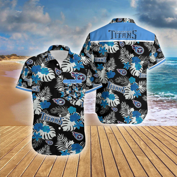 Hawaiian Shirt Island Tennessee Titans Summer Button Up Ha14113