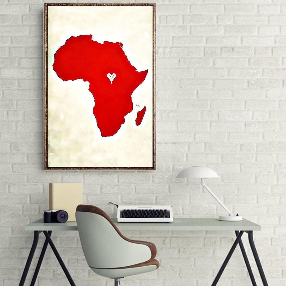 Black African Canvas Art Prints Unique Black History Month Poster Art Prints Black Women African Men Beautiful Wall Art Home Decor