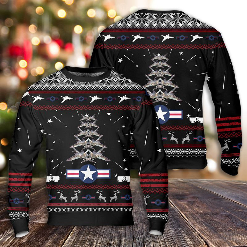 Us Air Force General Dynamics F-111 Aardvark Christmas Sweater ...