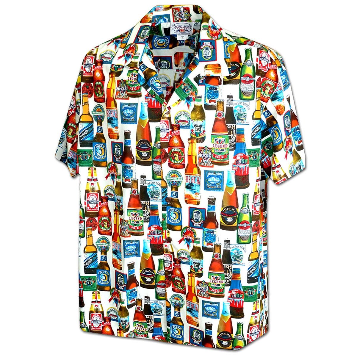 Beer Blast White Hawaii Summer Shirt Ha110160