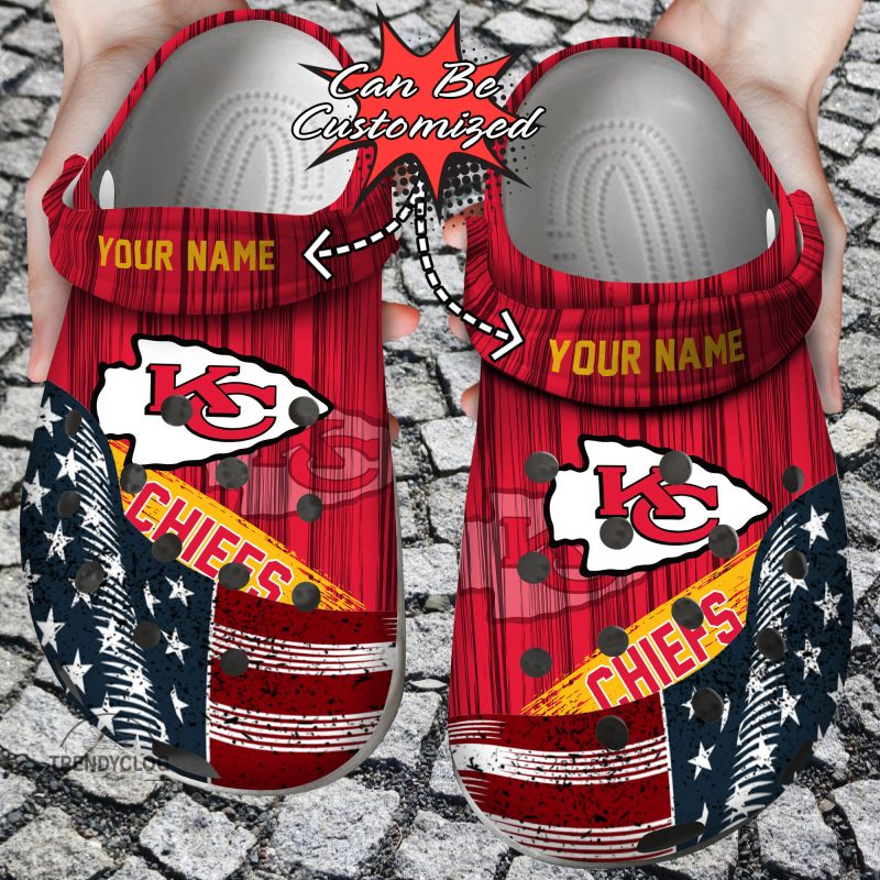 Custom Chiefs New Clog Shoes