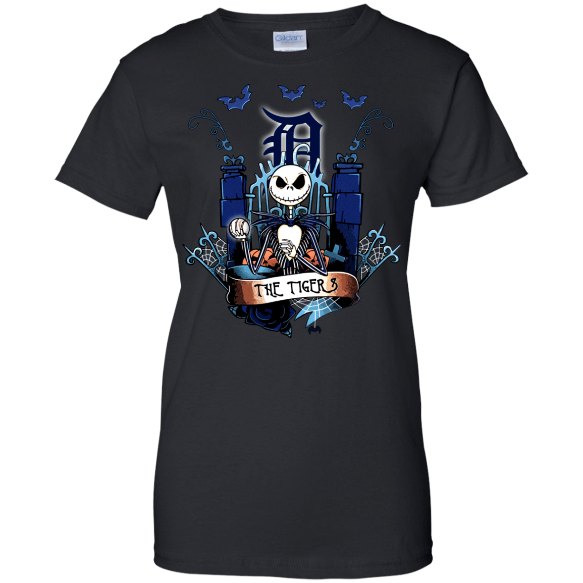 Check Out This Awesome Detroit Tigers Halloween The Nightmare Before Christmas Shirts