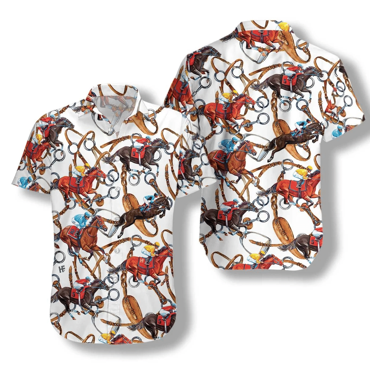 Horse Racing Hawaii Shirt Unisex Adult Ha83400