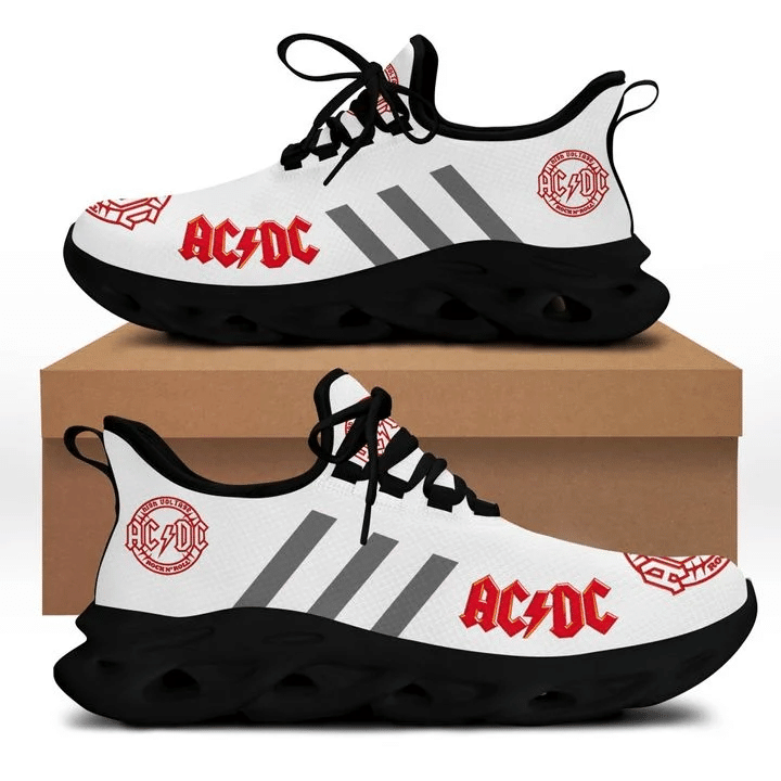 Acdc -Running Shoes Ver 1 (White & Grey)